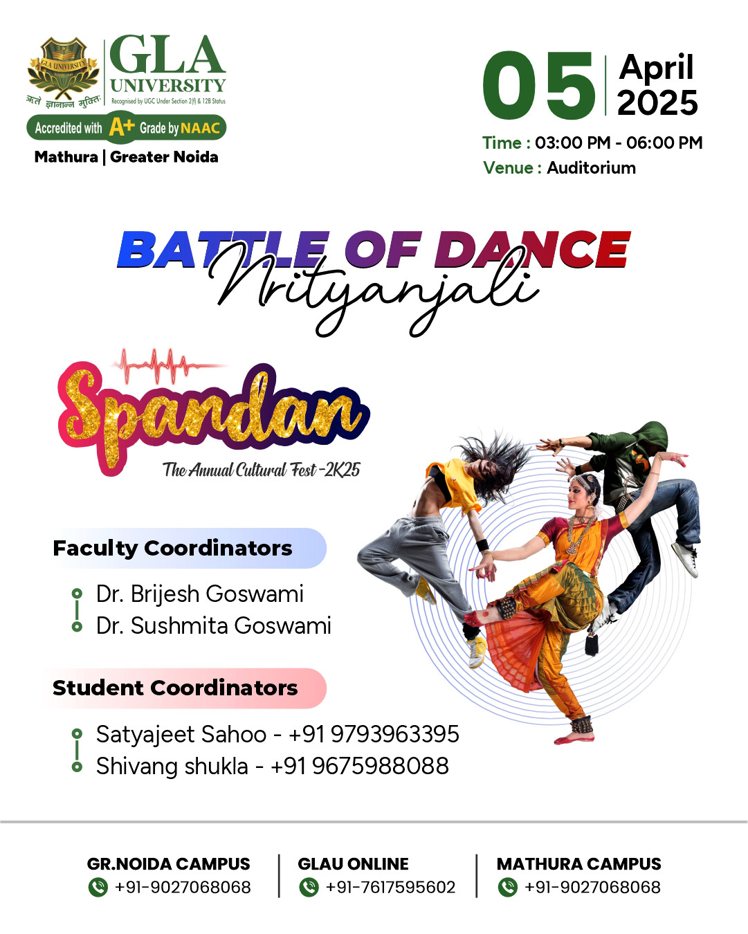 Battle of Dance: Nrityanjali poster