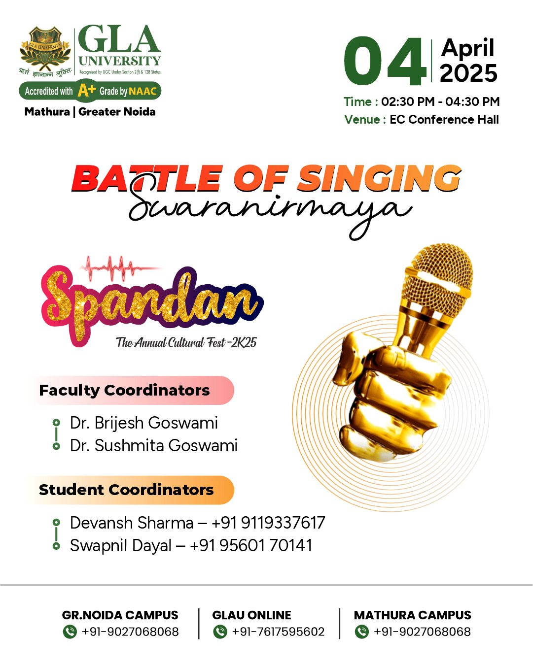 Battle of Singing: Swaranirmaya poster